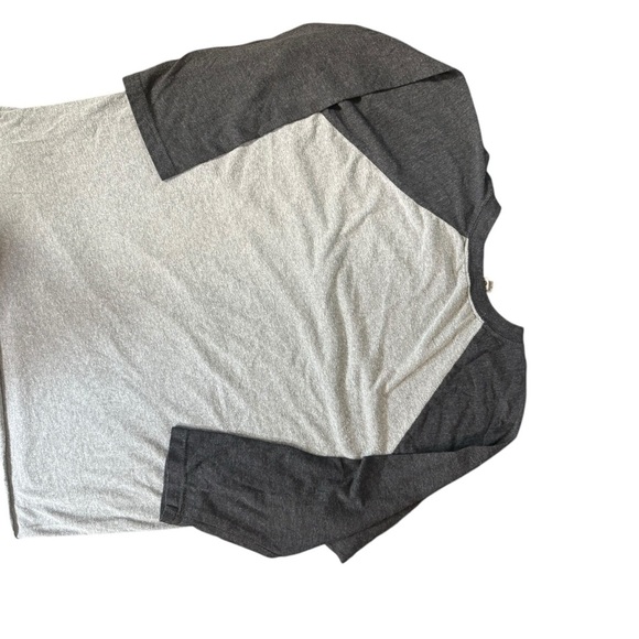 4 Hands Brewery Next Level Apparel Charcoal and Light Gray Raglan Shirt A241 - Picture 8 of 10